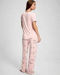 Short Sleeve + Pant Pajama Set