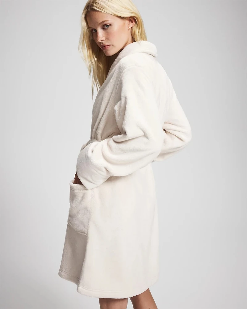 Plush Short Robe