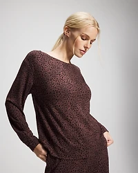 Long-Sleeve Pajama Top