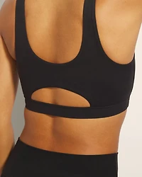 High-Neck Yoga Bra