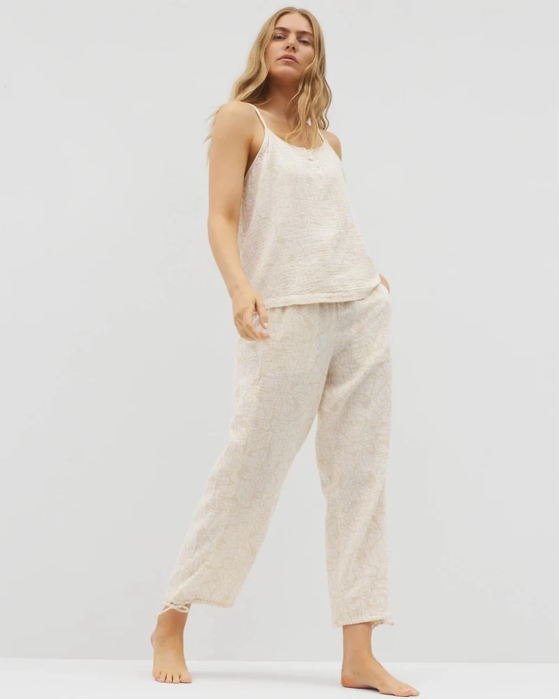 Tie Bottom Pajama Pant