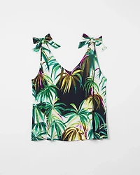 Tie-Shoulder Pajama Tank