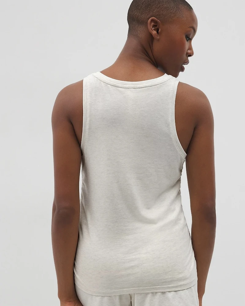 Ruched Pajama Tank