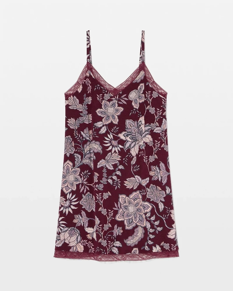 Lace Trim Chemise
