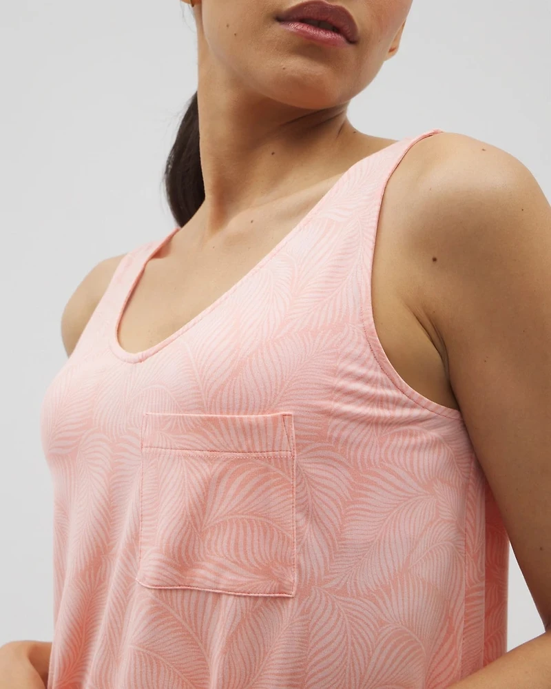 V-Neck Pajama Tank