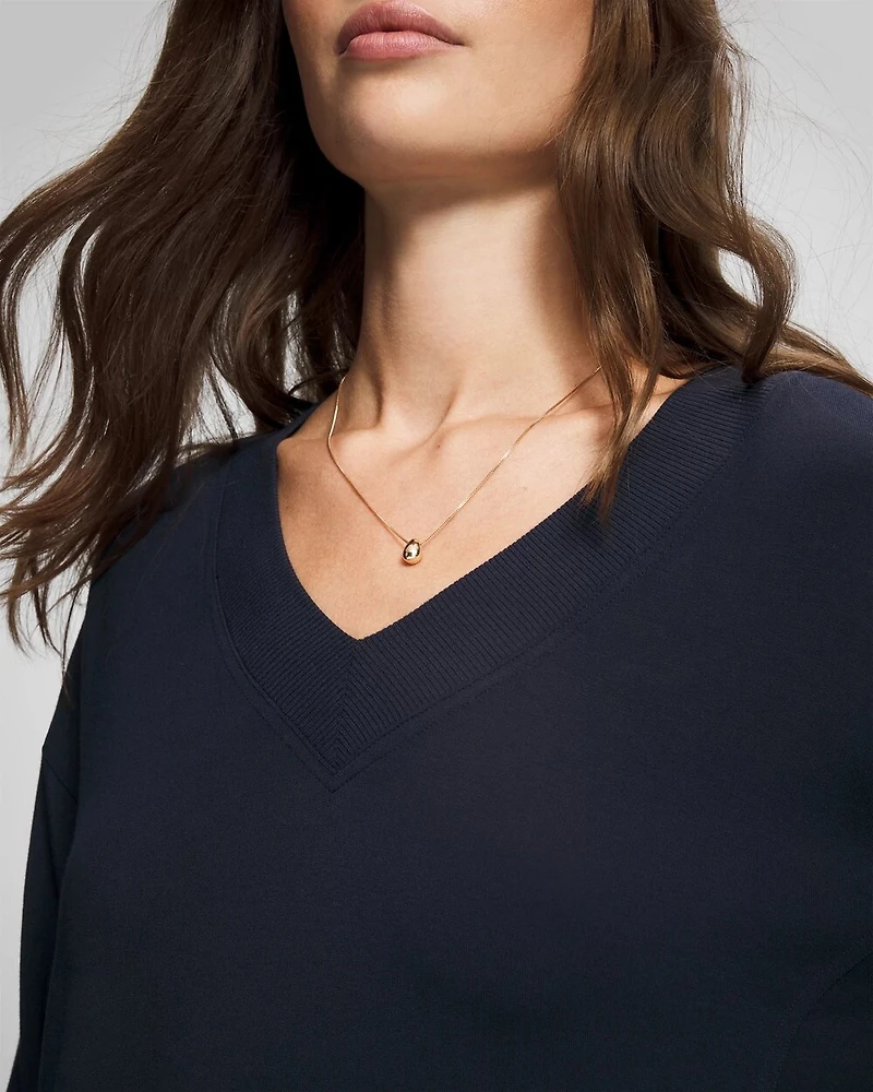 Ultrasoft Fleece Sweatshirt Dress