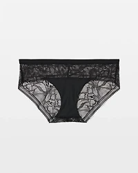 Sheer Lace Hipster Panty