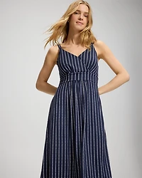 Surplice Midi Bra Dress