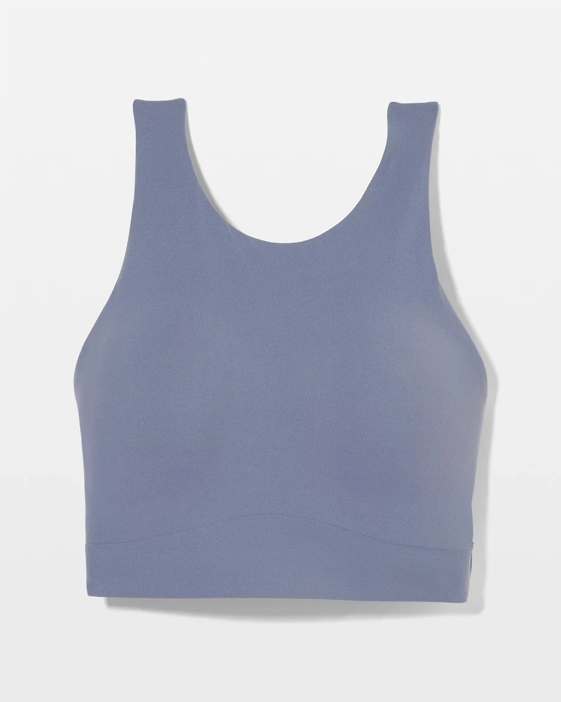 High-Neck Yoga Bra