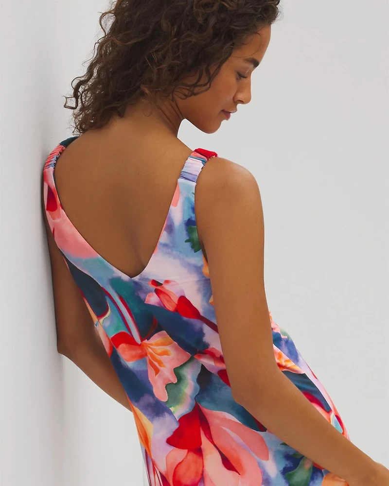 Shirred Strap Chemise