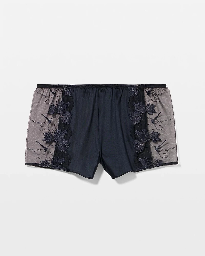 Soma’s Sexiest Luster Knit Embroidered Pajama Shorts