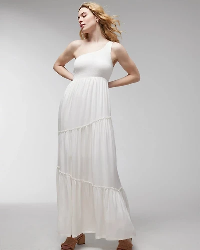 One Shoulder Maxi Bra Dress