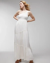 One Shoulder Maxi Bra Dress