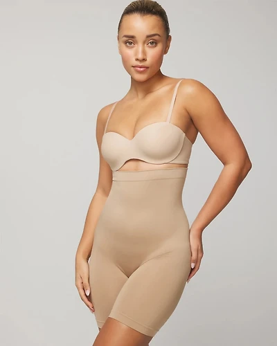 Mid-Level Shaping Seamless High-Waist Thigh Shaper