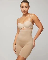Mid-Level Shaping Seamless High-Waist Thigh Shaper