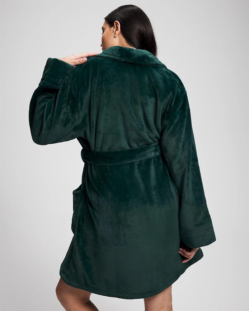 Plush Short Robe