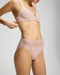 High-Leg Panty with Lace
