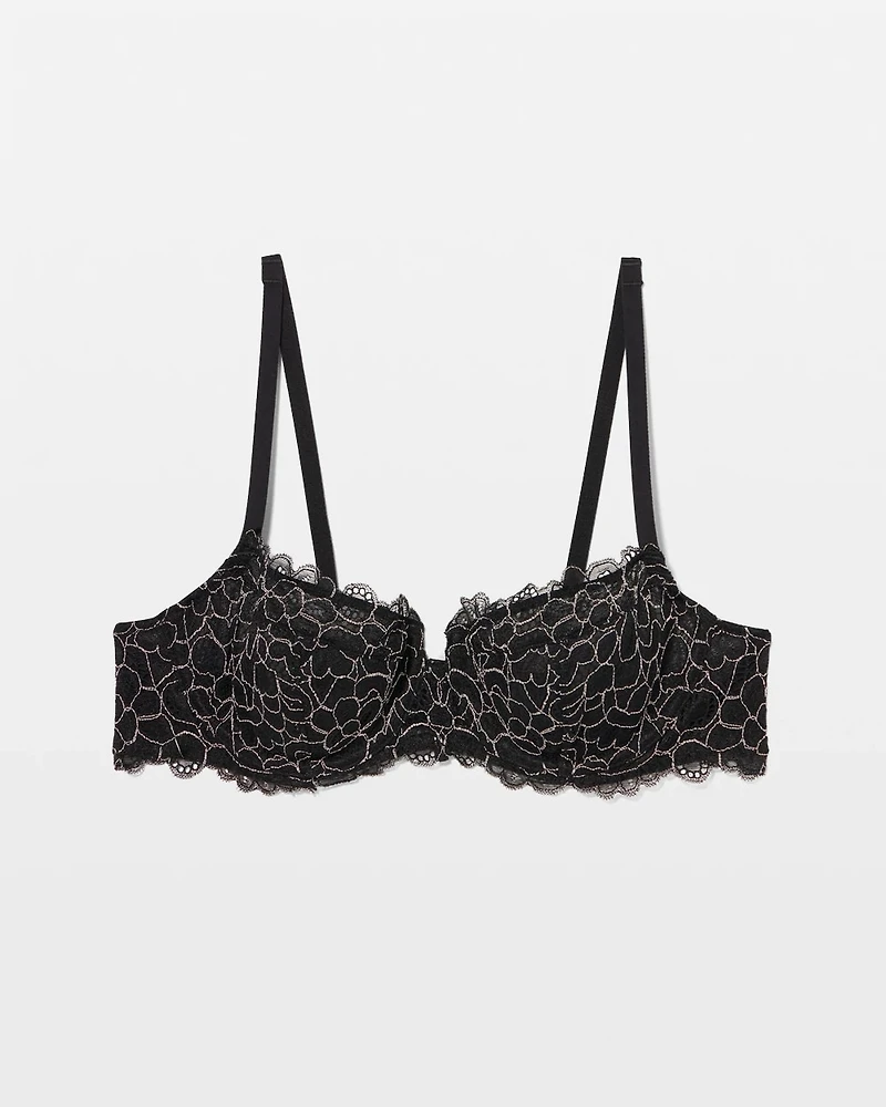 Soma Balconette Unlined Bra with Lace