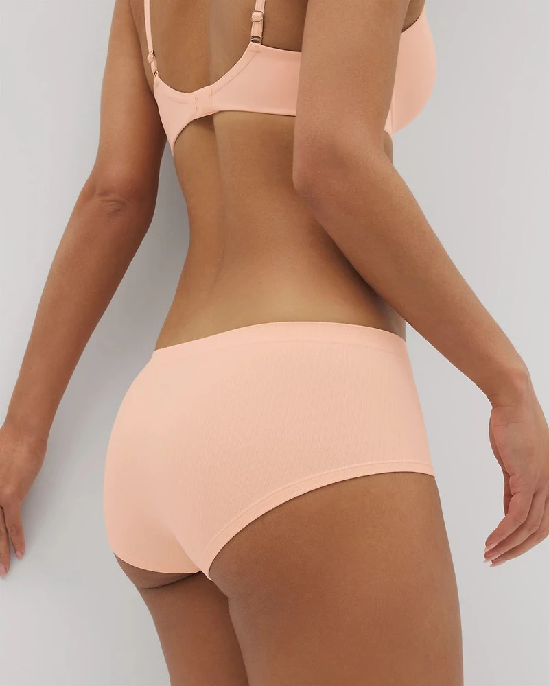 Seamless Rib Boyshort Panty