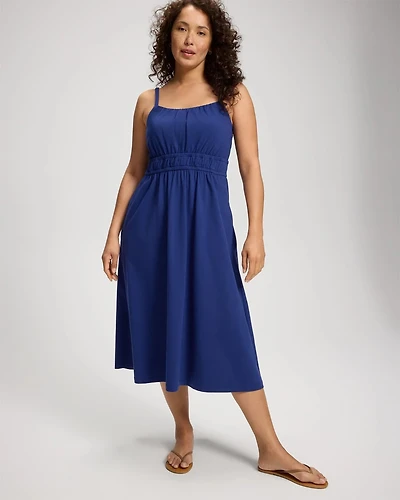 Cotton Paradiso Midi Dress