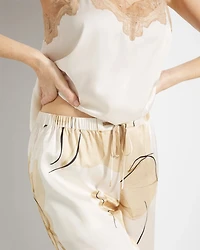 Printed Pajama Pants