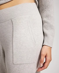 Recycled Yarn Straight Leg Ankle Pant