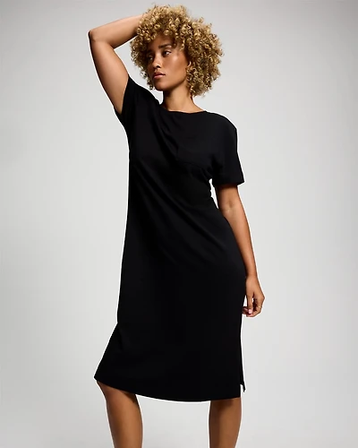Short-Sleeve Long Sleepshirt