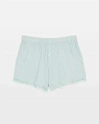 Pointelle Pajama Short