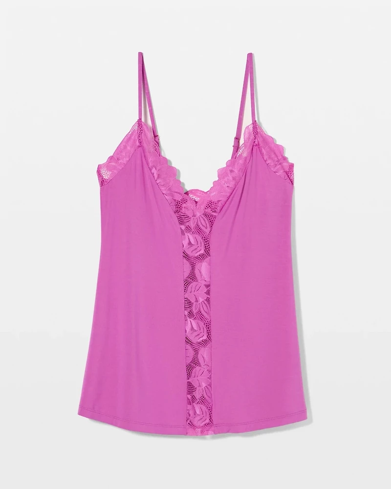 Bold Floral Lace Pajama Cami