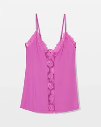 Bold Floral Lace Pajama Cami