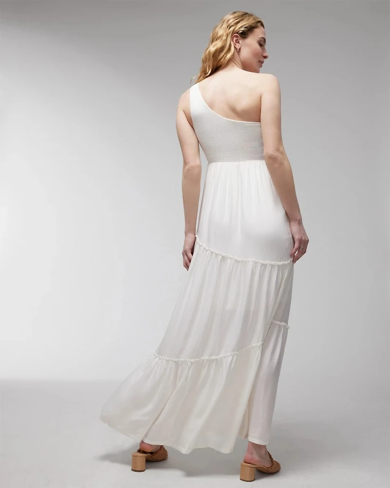 One Shoulder Maxi Bra Dress