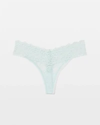 Thong Panty with Enchanting Lace