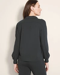 Ultra Soft Fleece Quarter-Snap Sweatshirt