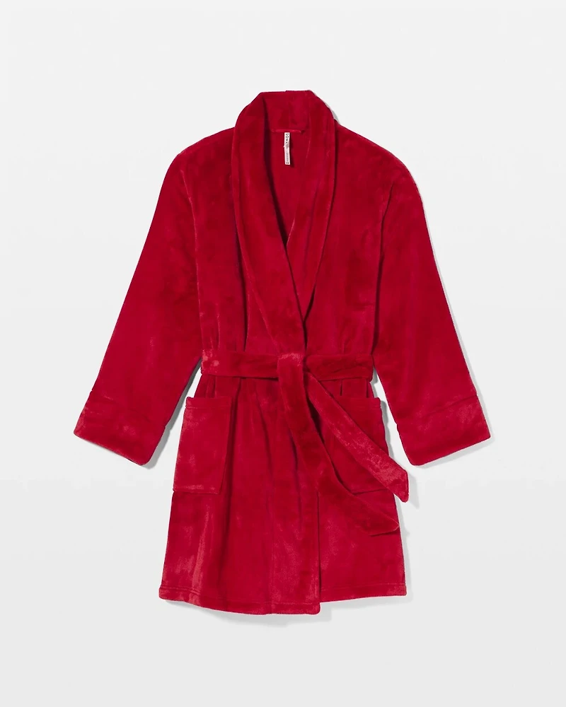 Plush Short Robe