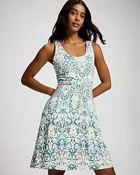 Draped Empire Short Bra Dress