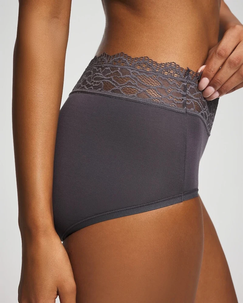 Brief Panty with Enchanting Lace