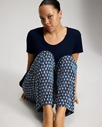 Packaged Short-Sleeve Pant Pajama Set