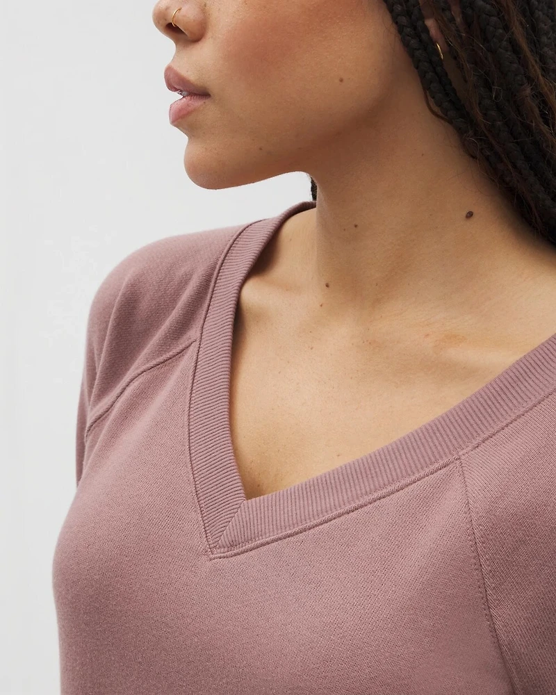 V-Neck Sweatshirt