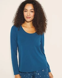 Long-Sleeve Pajama Top