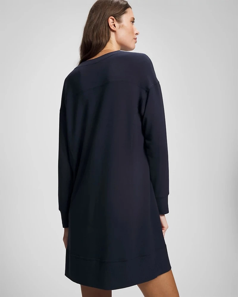 Ultrasoft Fleece Sweatshirt Dress