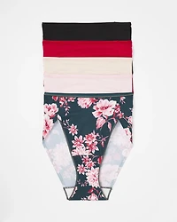 Edge High-Leg Brief Panty 5 Pack