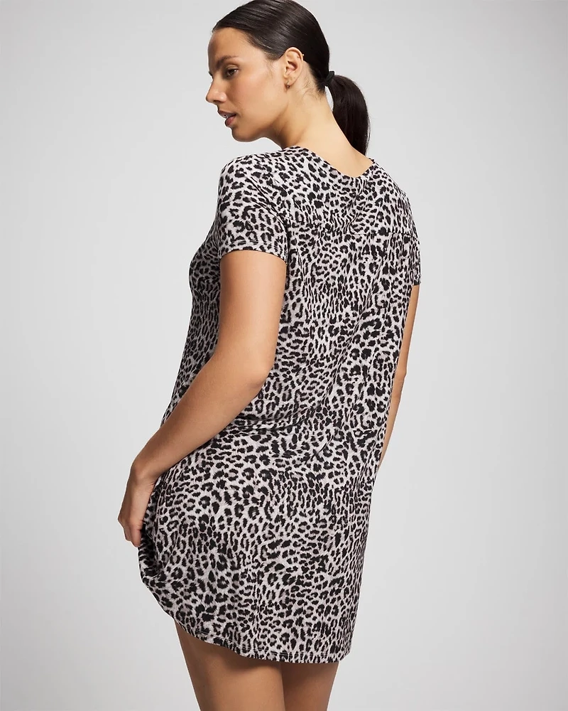 Short Sleeve Scoop Neck Sleepshirt