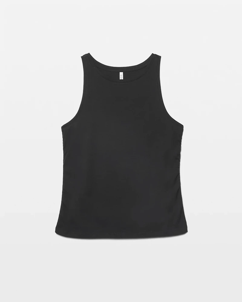 Shirred Side Pajama Tank