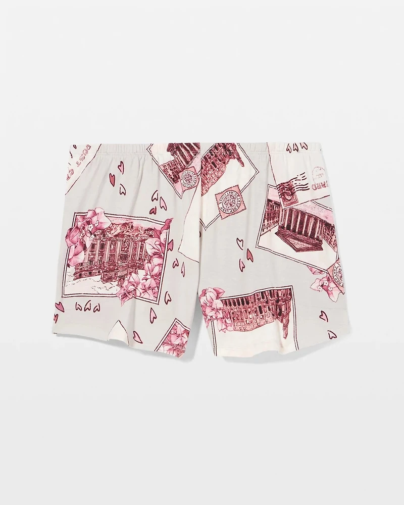 Relaxed Pajama Short