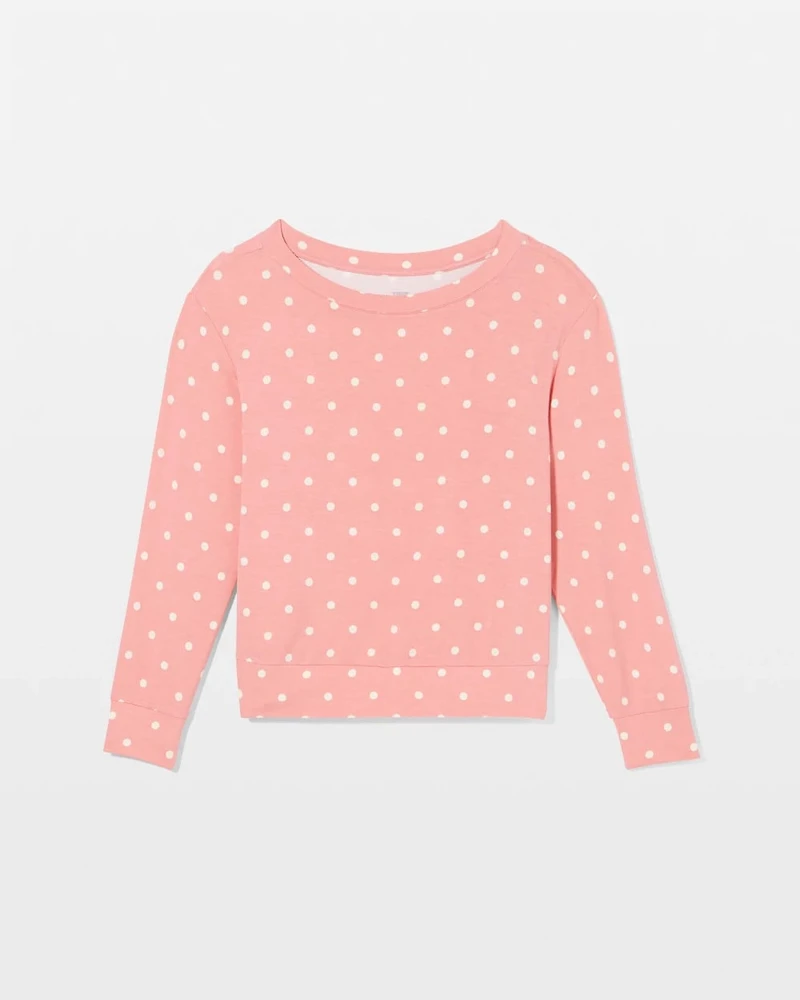 Long-Sleeve Pajama Top