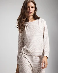 Long-Sleeve Pajama Top