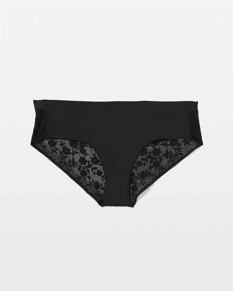 Cheeky Petite Floral Lace Back Panty