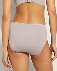 High-Leg Panty with Lurex Embroidery