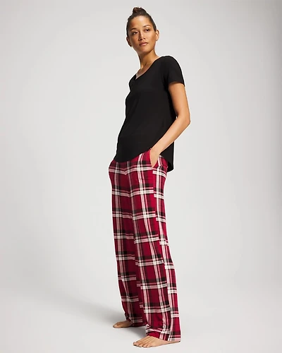 Packaged Short-Sleeve Pant Pajama Set