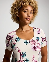 Short Sleeve Scoop Neck Sleepshirt